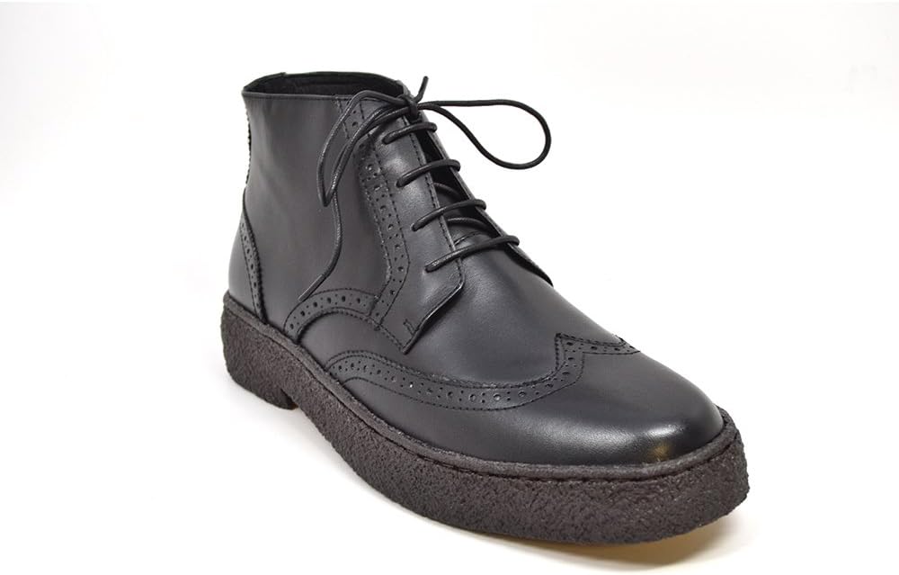 Оригинальные мужские туфли Playboy Wingtip British Collection, черный — фото 2