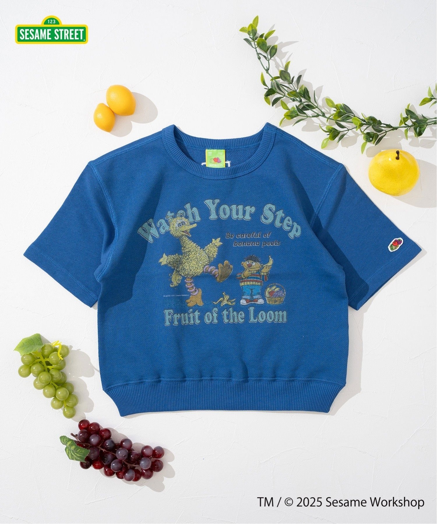 FRUIT OF THE LOOM/(K) Толстовка с коротким рукавом, Blue