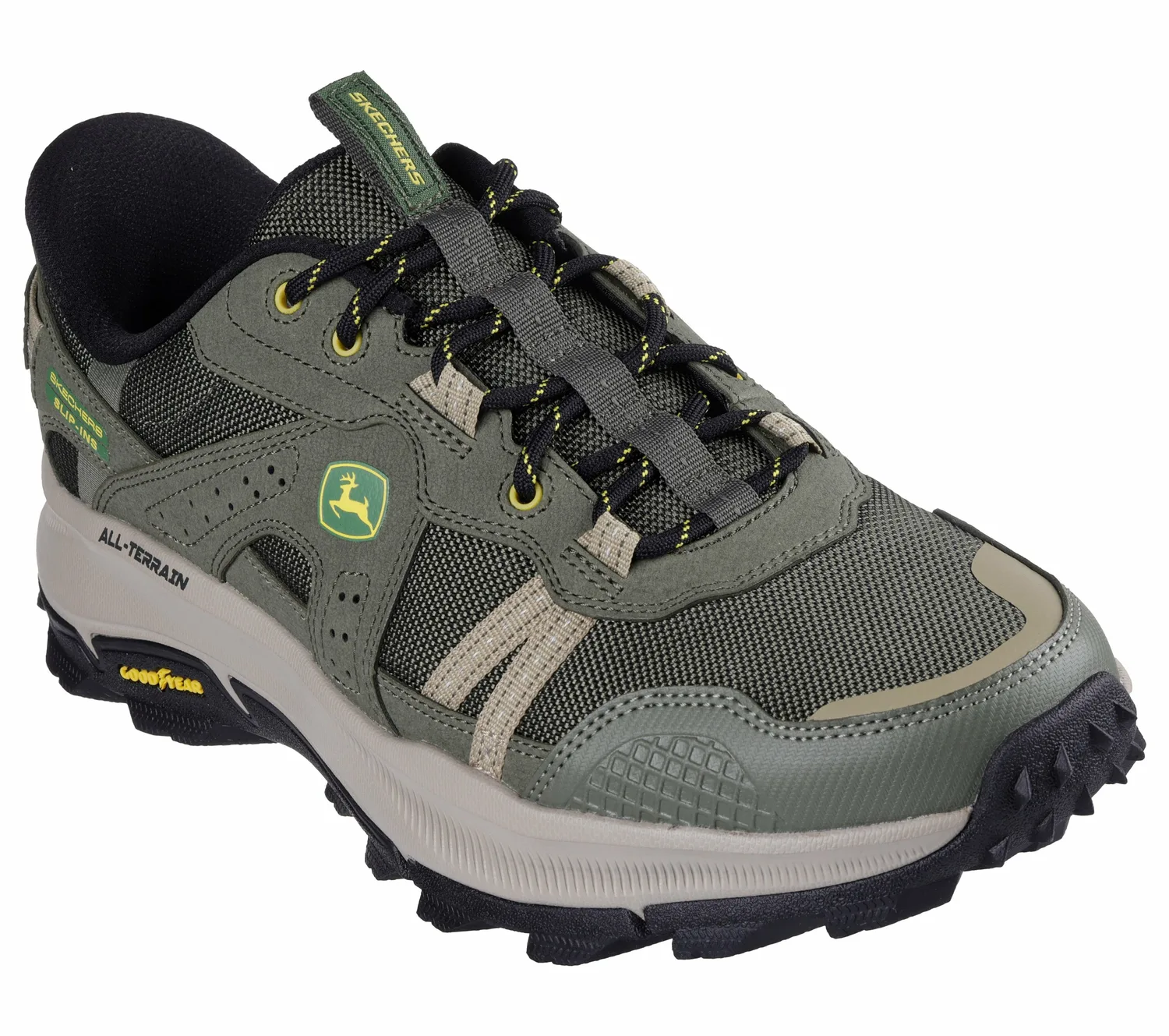 Кроссовки Вставные гайки John Deere Equalizer 5.0 Trail - Harvester Skechers, GRN