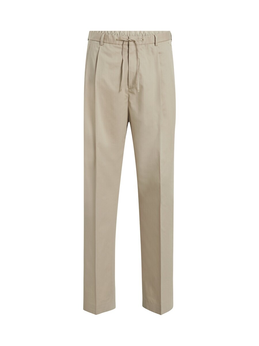

Брюки Calvin Klein Loose fit Pleat-Front Pants, серый