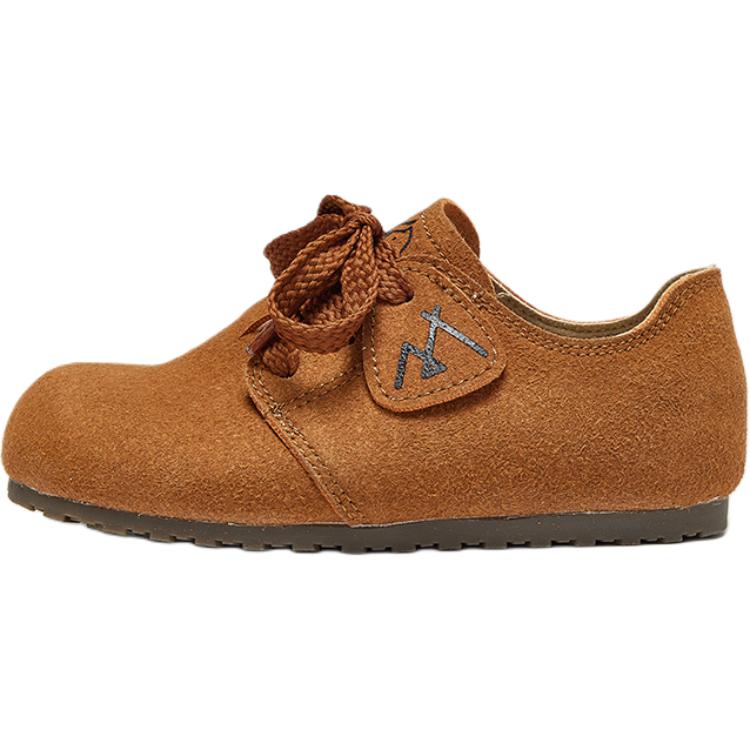 

Детские противоскользящие износостойкие низкие кеды MQD, коричневый