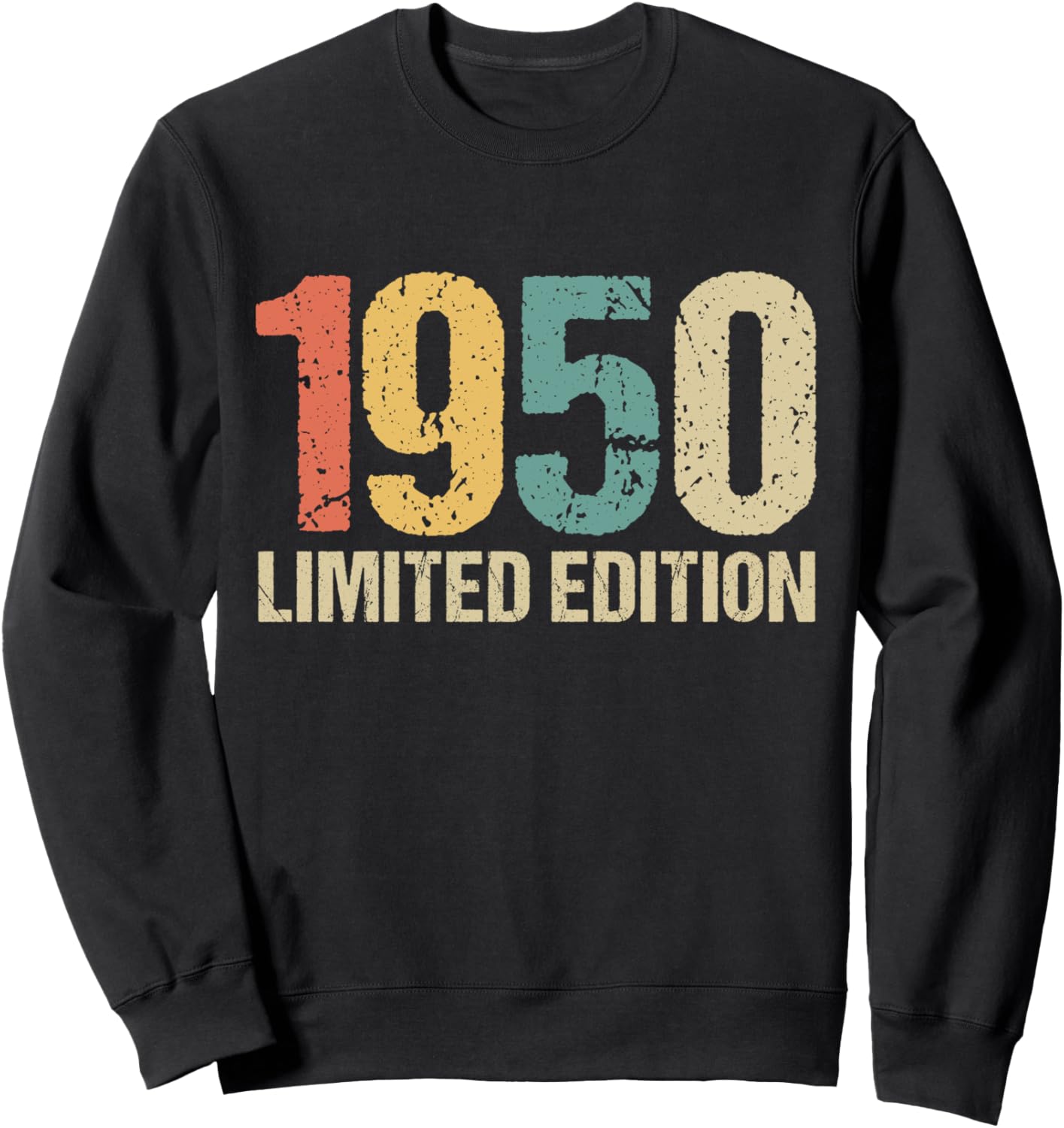 

Подарок на 75-летие для мужчин и женщин, 75 лет, декор в стиле 1950-х, забавная толстовка T-Shirt For 75Th Birthday, Men'S And Women'S 75Th Birthday Decoration, черный