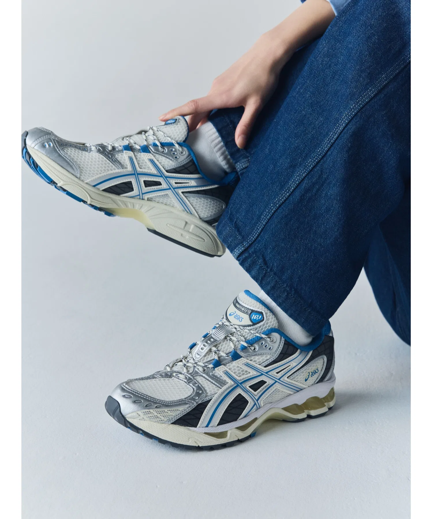 Унисекс кроссовки ASICS GEL-NIMBUS 10.1 синие