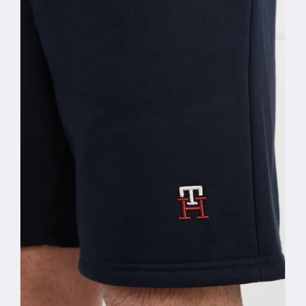 Маленькие шорты imd стандартного кроя Tommy Hilfiger, синий — фото 4