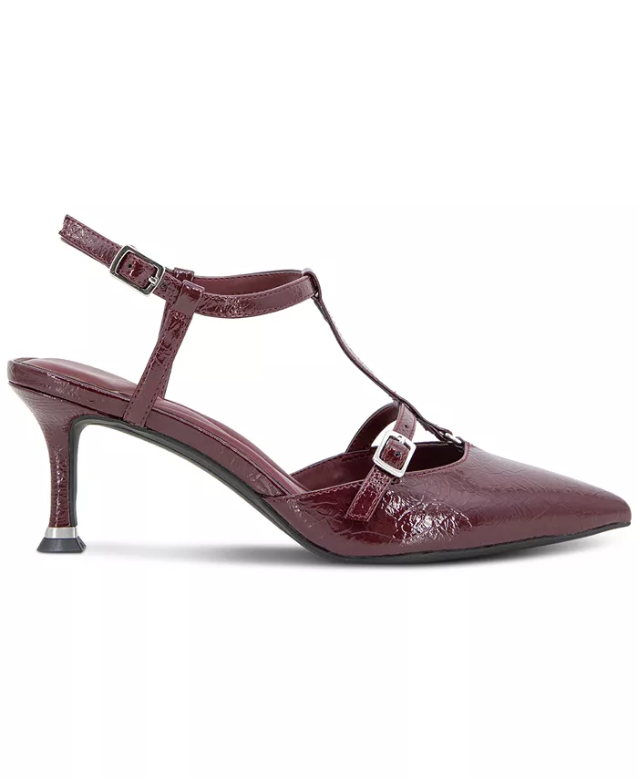 Женские туфли-лодочки Urka с Т-образным ремешком Kenneth Cole New York, красный — фото 2