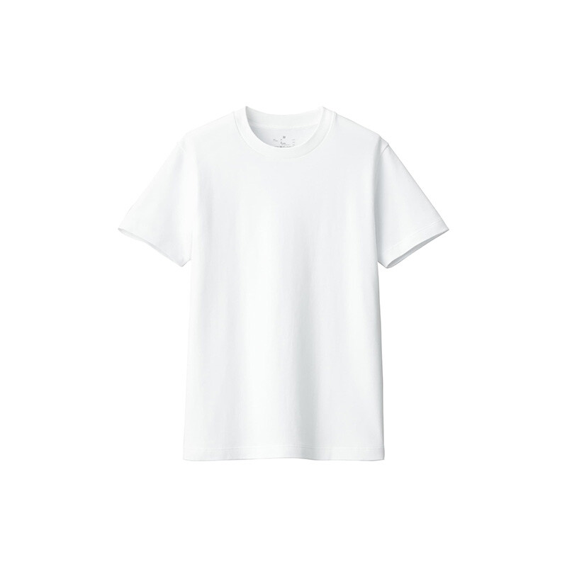 

Футболка женская Muji с двойным ребристым плетением, черный
