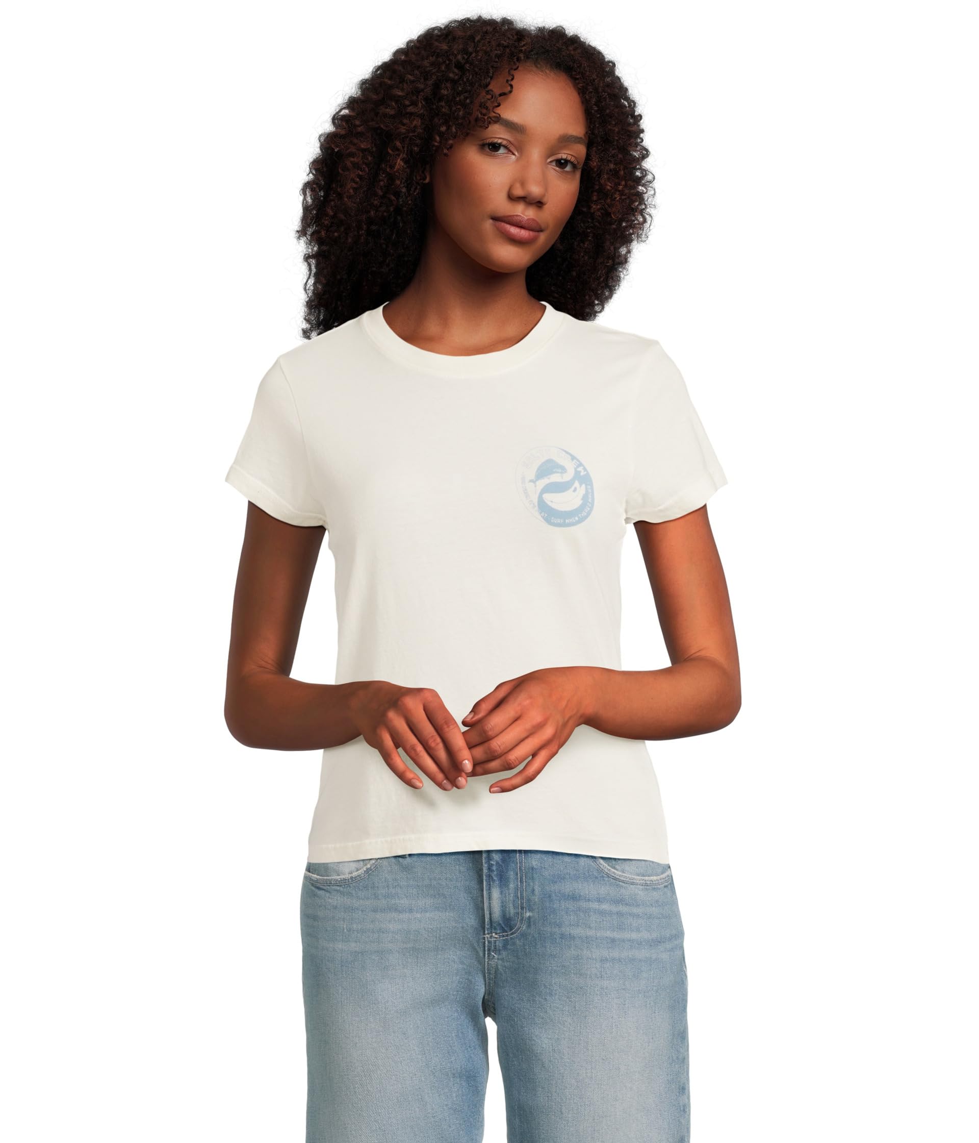

Футболка Salty Crew Fishin Yang Modern Tee, цвет Off White