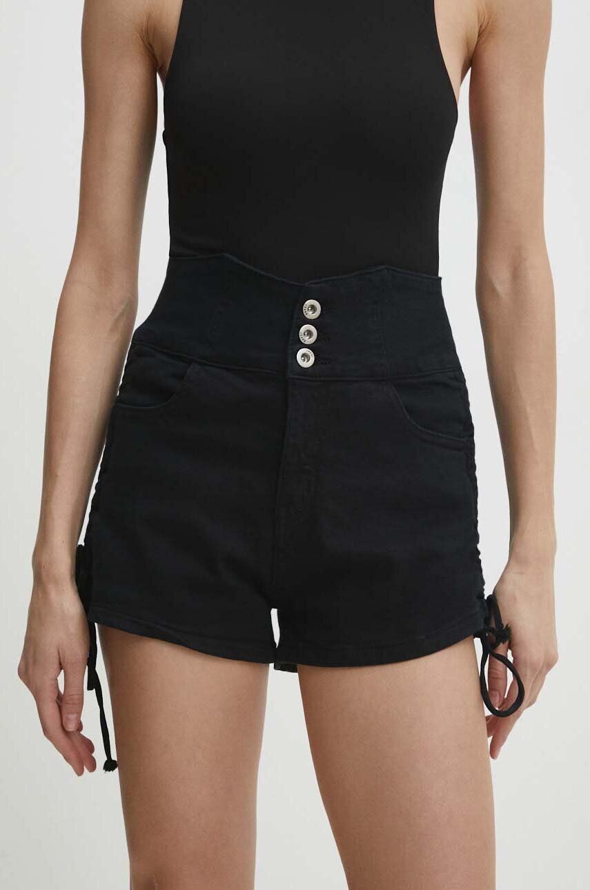 

Джинсовые шорты Answear Lab, черный