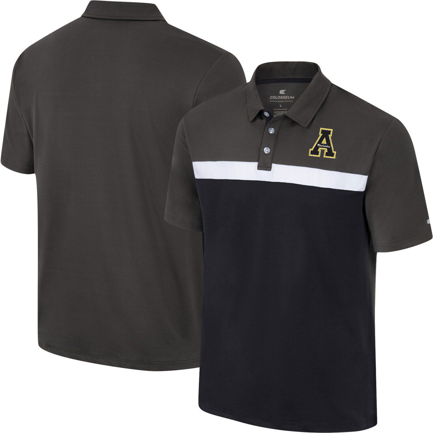 

Мужское угольное поло Appalachian State Mountaineers Two Yutes Colosseum