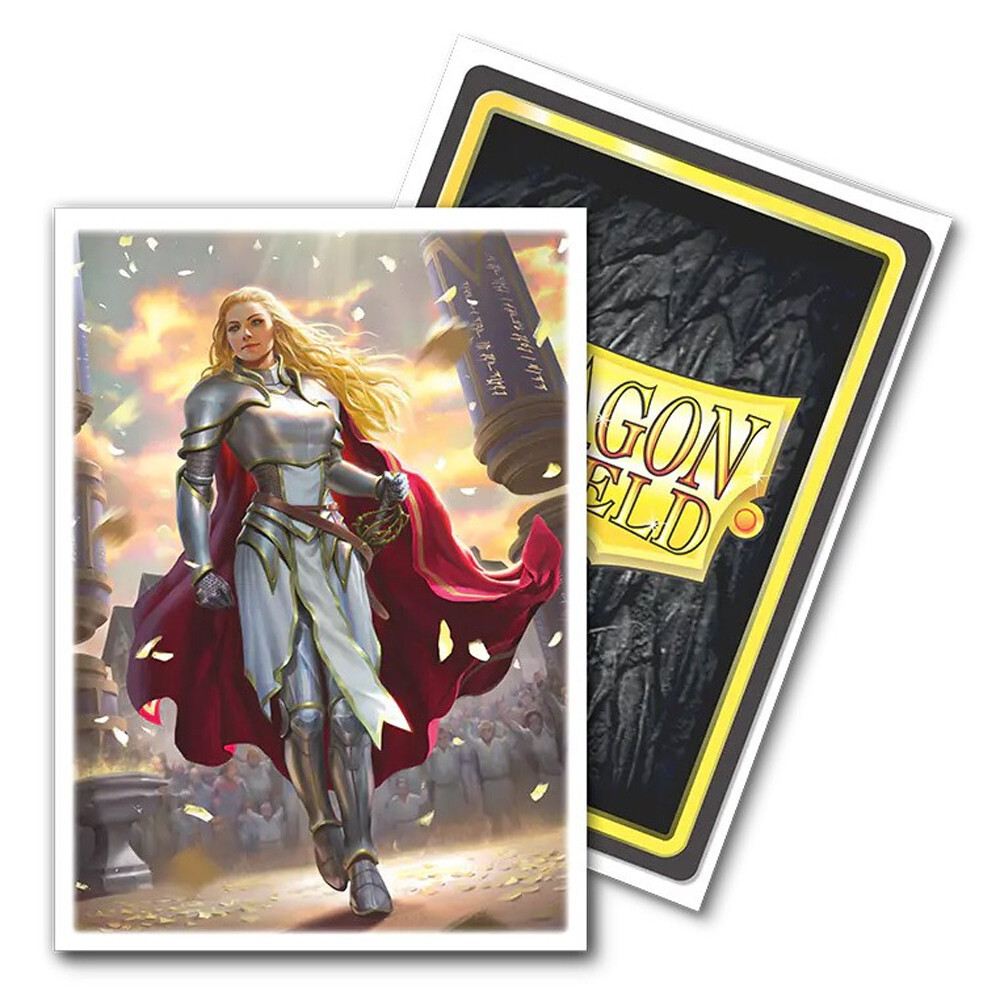 

Карточная игра Arcane Tinmen Flesh & Blood Sleeves: Matte - Dorinthea Ironsong (100)