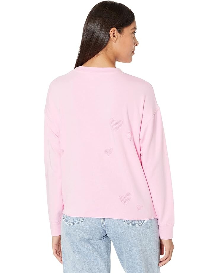 

Толстовка Splendid Splendid X National Breast Cancer Foundation Eternity Sweatshirt, цвет Wild Pink