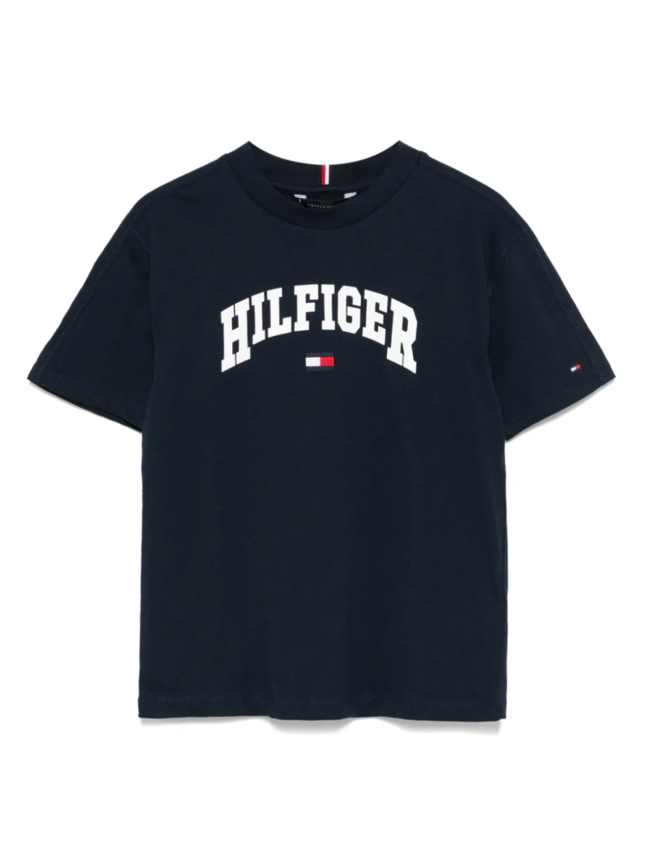 

Футболка с логотипом университета Tommy Hilfiger Junior, синий