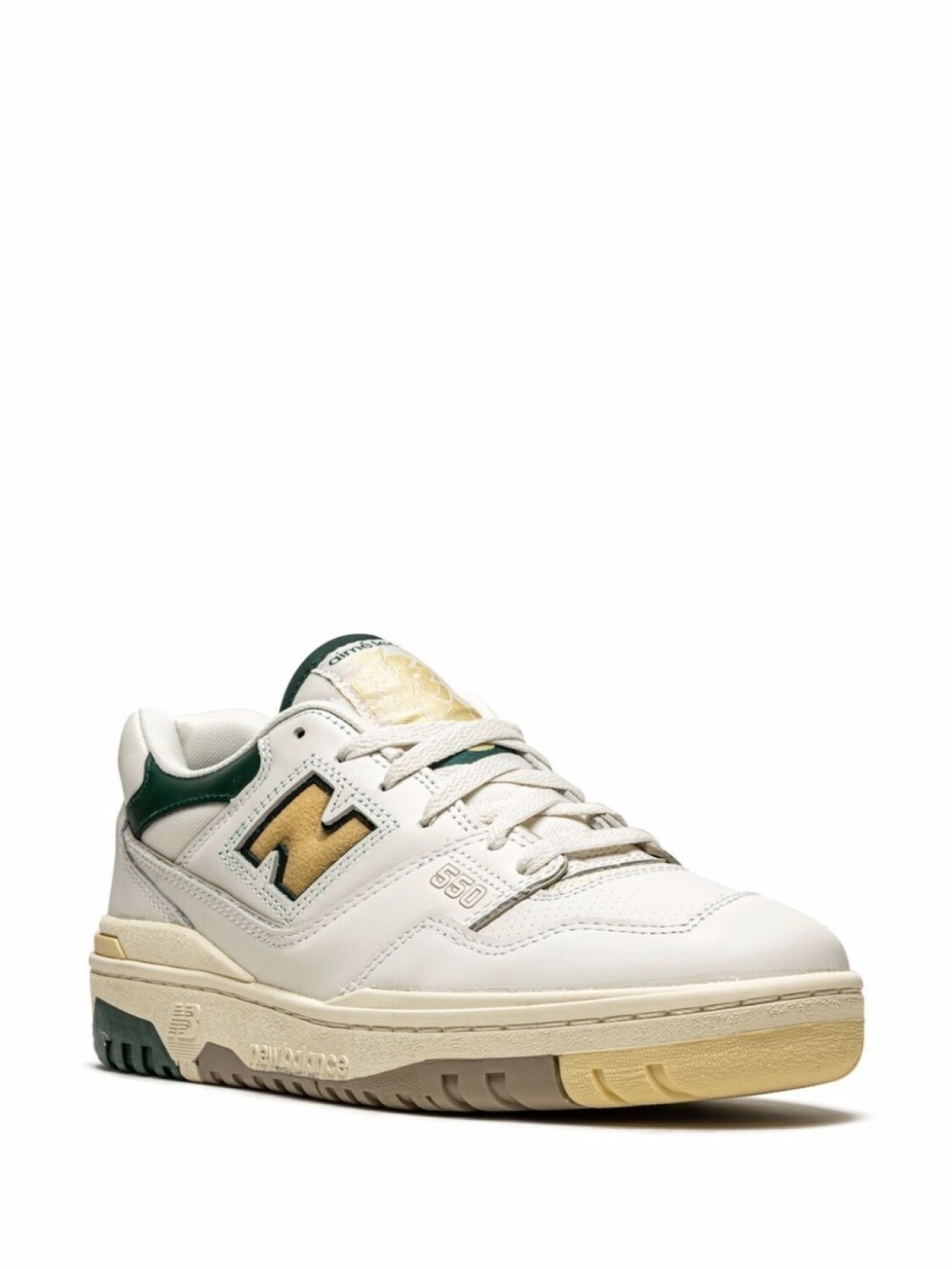 Кроссовки 550 Natural Green из коллаборации с Aimé Leon Dore New Balance, белый — фото 2