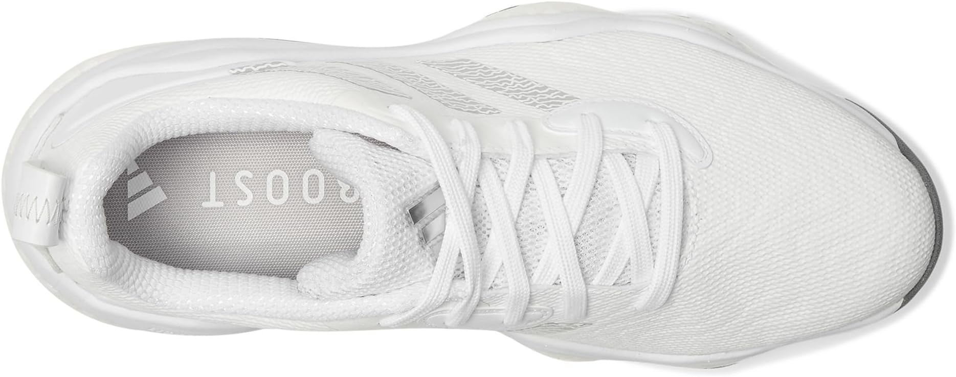 Кроссовки adidas Golf Men's Codechaos 25 Golf Shoes, Footwear White/Silver Metallic/Grey Two — фото 2