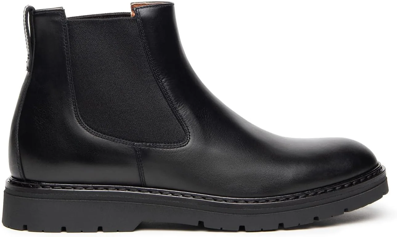 Мужские кожаные ботинки Nero Giardini I500812U, черный
