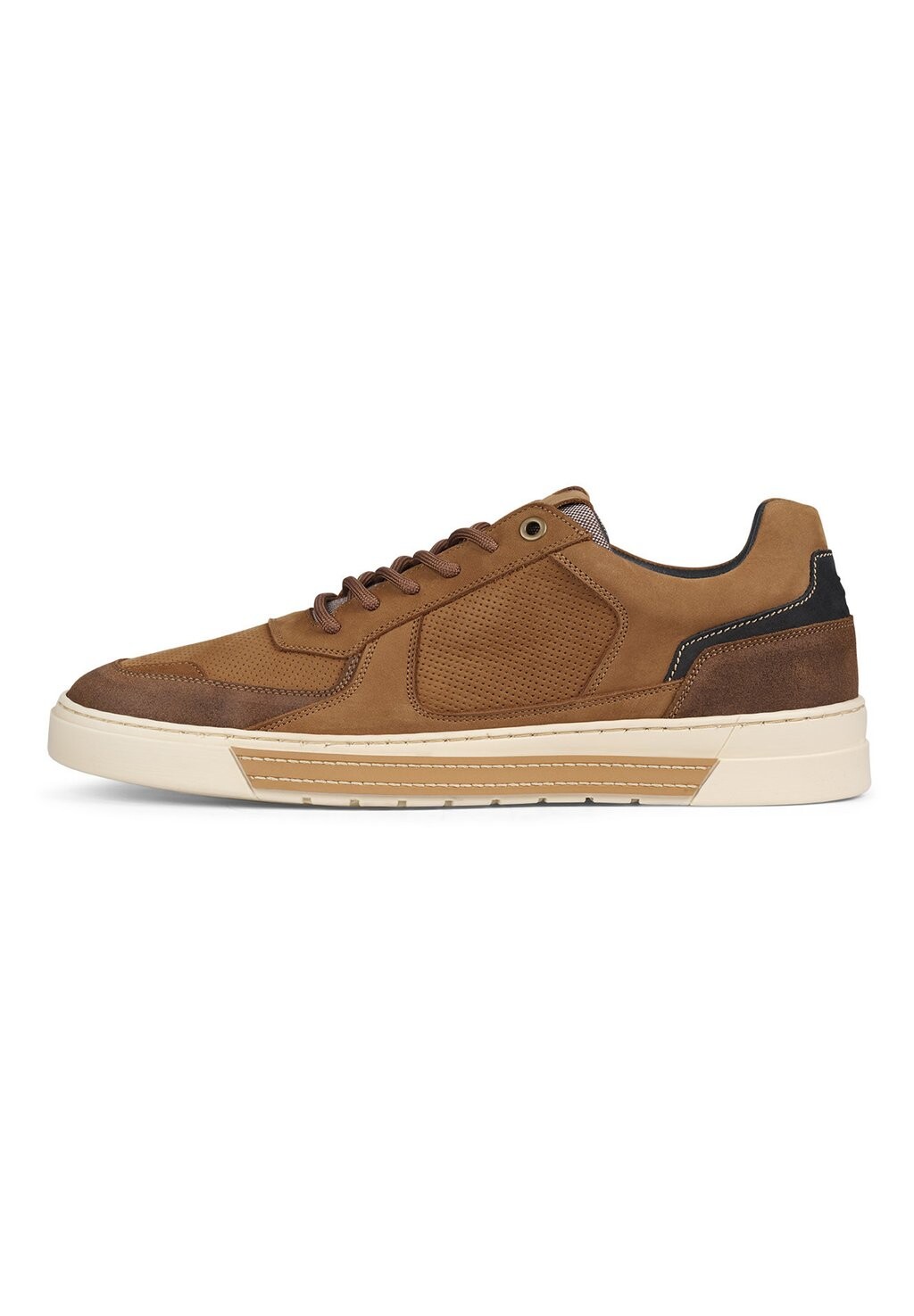 

Спортивные туфли на шнуровке Bullboxer, цвет cognac navy