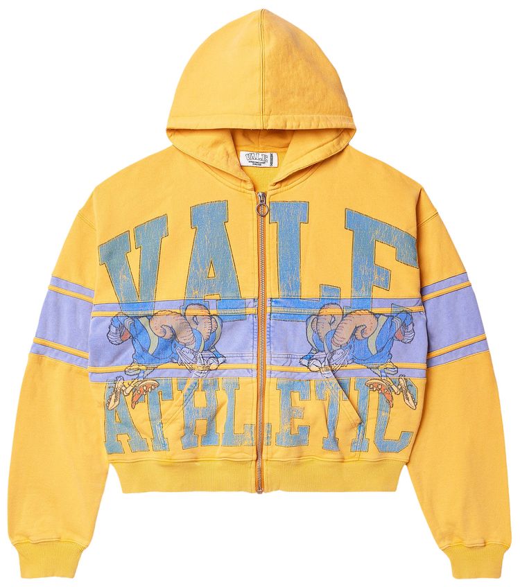 

Худи Vale Forever Bighorn Zip Up Hoodie 'Yellow', желтый