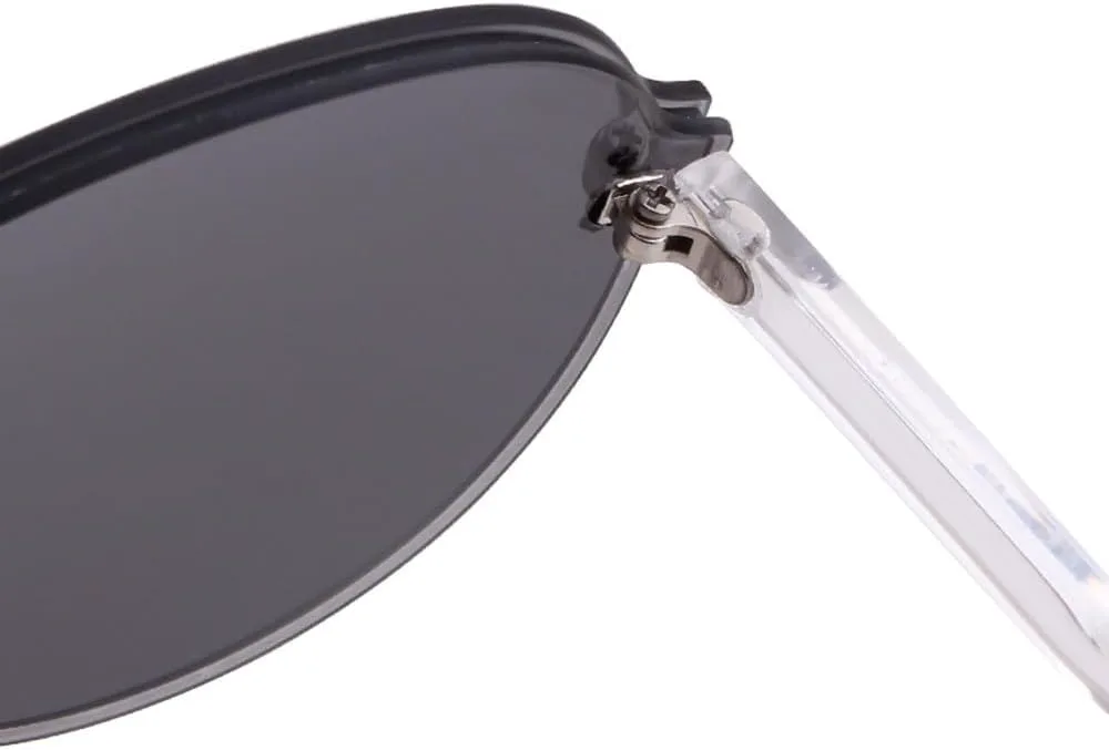 

Винтажные цельные солнцезащитные очки большого размера в стиле ретро, ​​без оправы, для путешествий и вождения, защита от УФ-излучения UV400, для лета HVTVTLA, C5