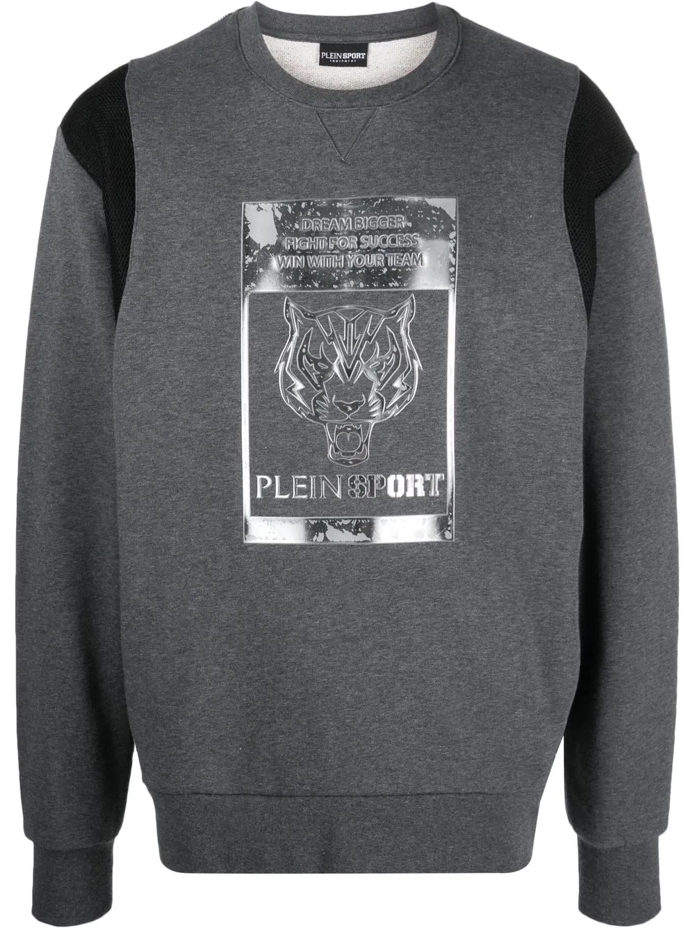 

Толстовка с логотипом Plein Sport, серый