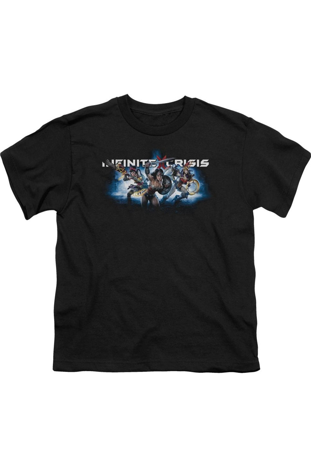 

Футболка Infinite Crisis Ic Blue с коротким рукавом для детей Gildan