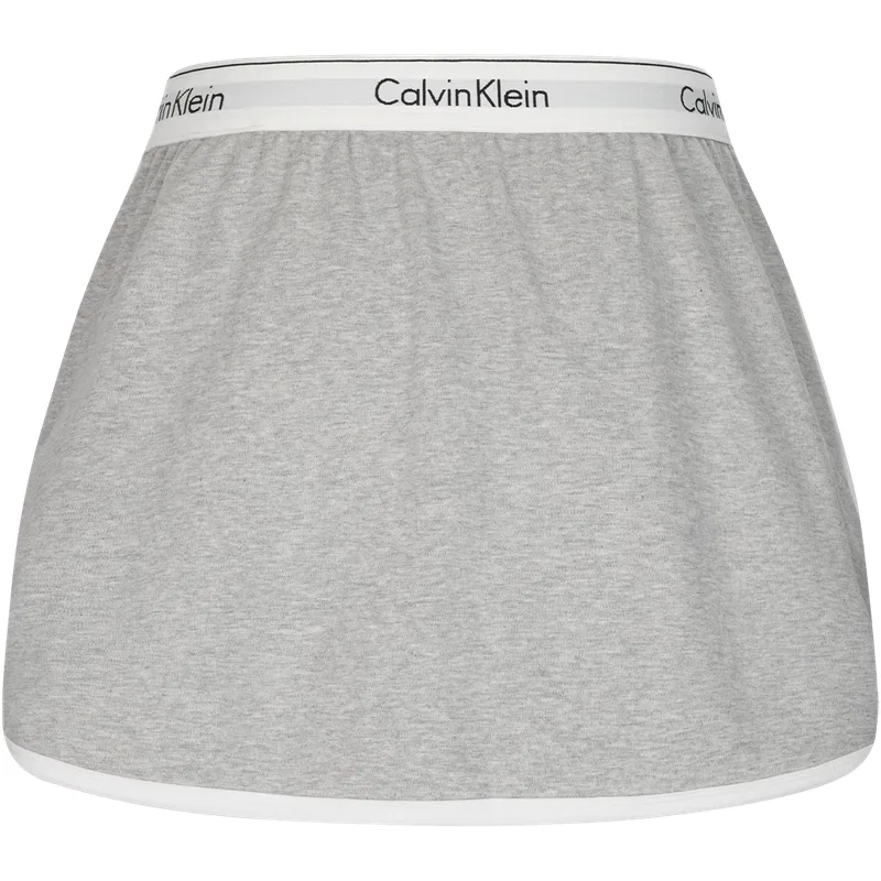 Юбка короткая Calvin Klein P7A-Coconut Gray — фото 3