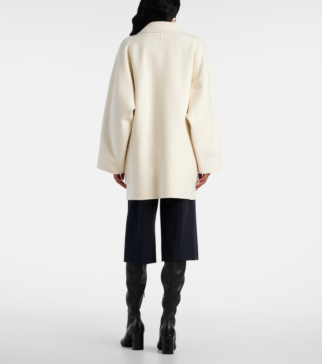 Двубортный пиджак Orma из шерсти и кашемира Max Mara, Bianco — фото 3