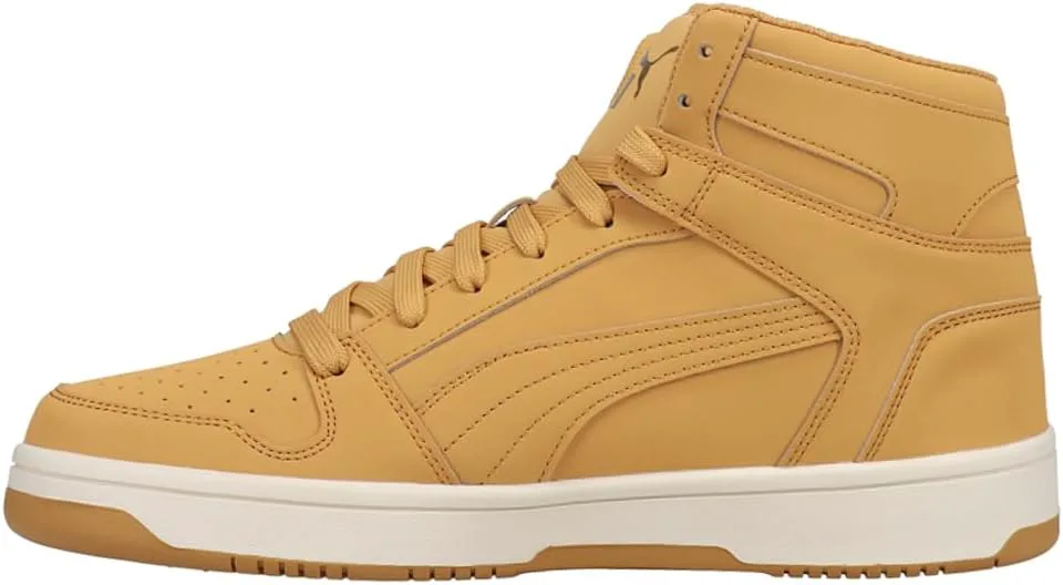 Мужские кроссовки Puma Rebound Layup из нубука, золотой — фото 3