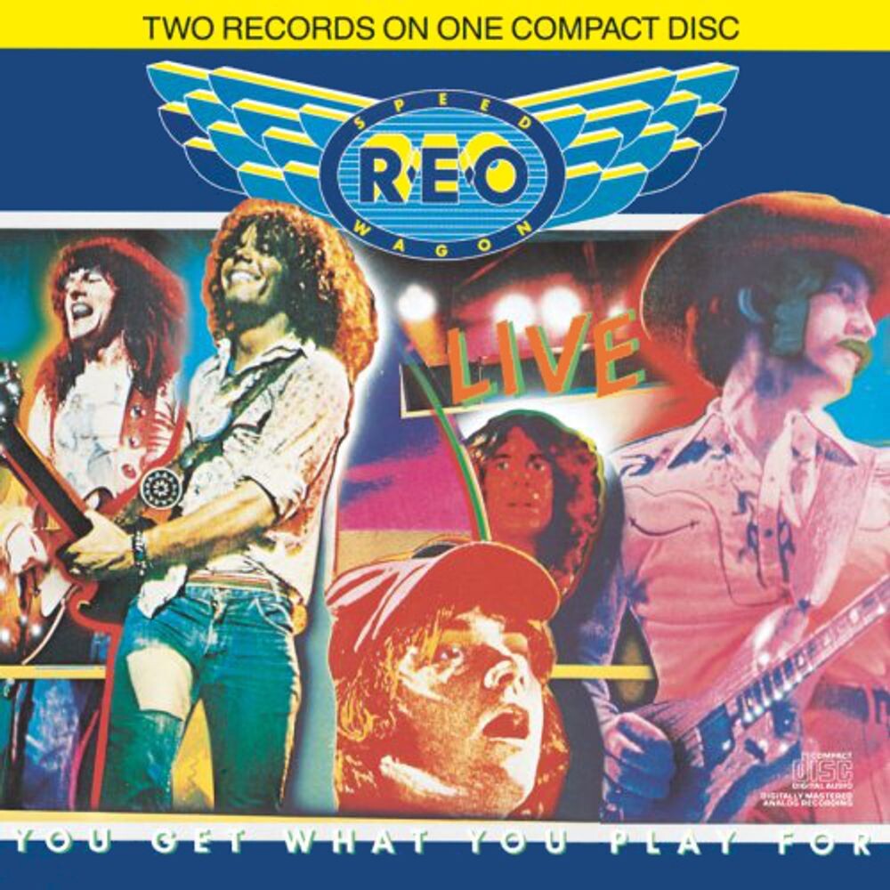 

Диск CD Live - You Get What You Play For - REO Speedwagon