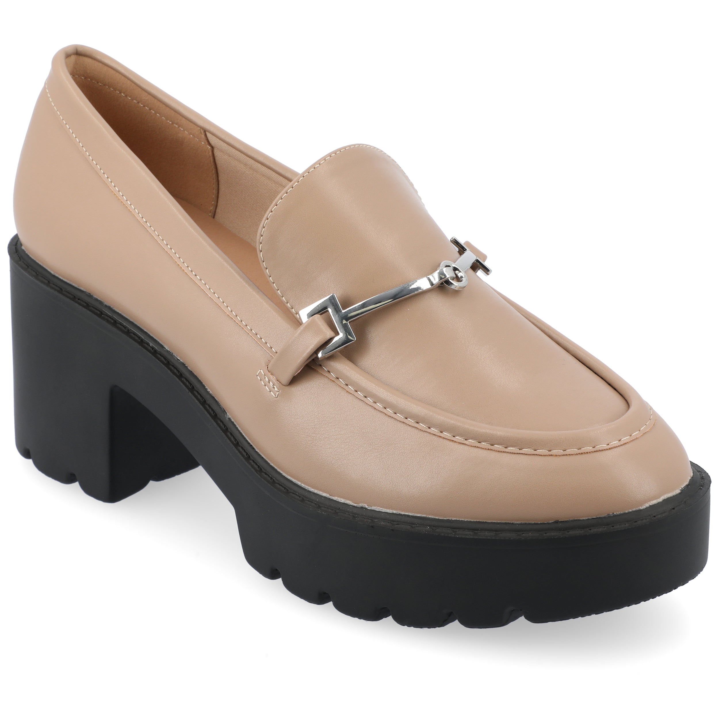 Journee Collection Женские туфли-лодочки Kezziah со средней и широкой колодкой, Taupe