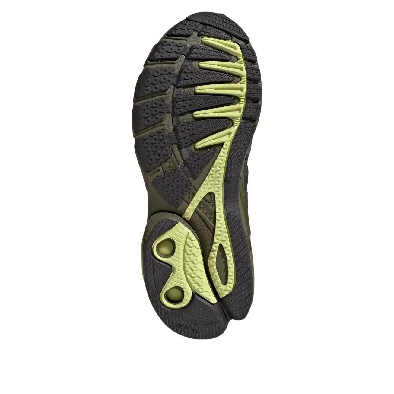 Кроссовки (GS) Adidas Adistar Control 5 'Stone Khaki Frozen Yellow', коричневый — фото 4