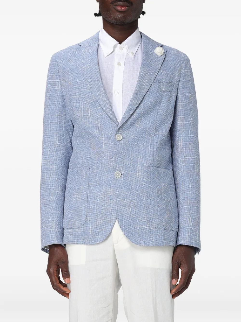 

Жакет с накладными карманами Boss, синий