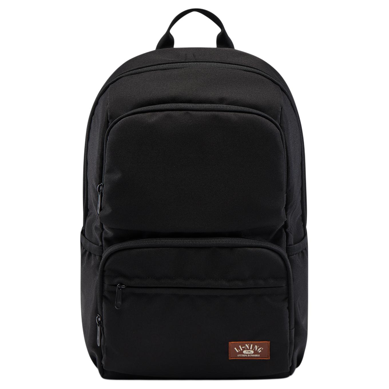 

LINING Спортивный рюкзак из полиэстера унисекс черный, Black