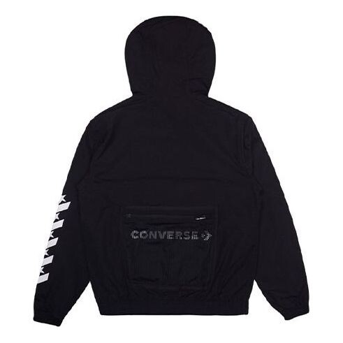 

Куртка star chevron windproof jacket 'black' Converse, черный