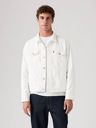 

Джинсовая куртка Levi's, цвет Steel Hour - White