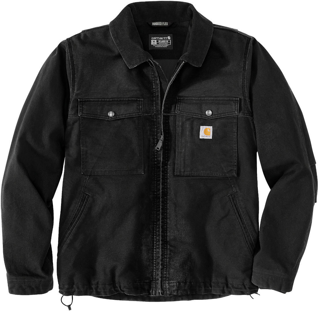 

Куртка Carhartt Montana Rugged Flex Relaxed Fit Duck Insulated Jacket, черный