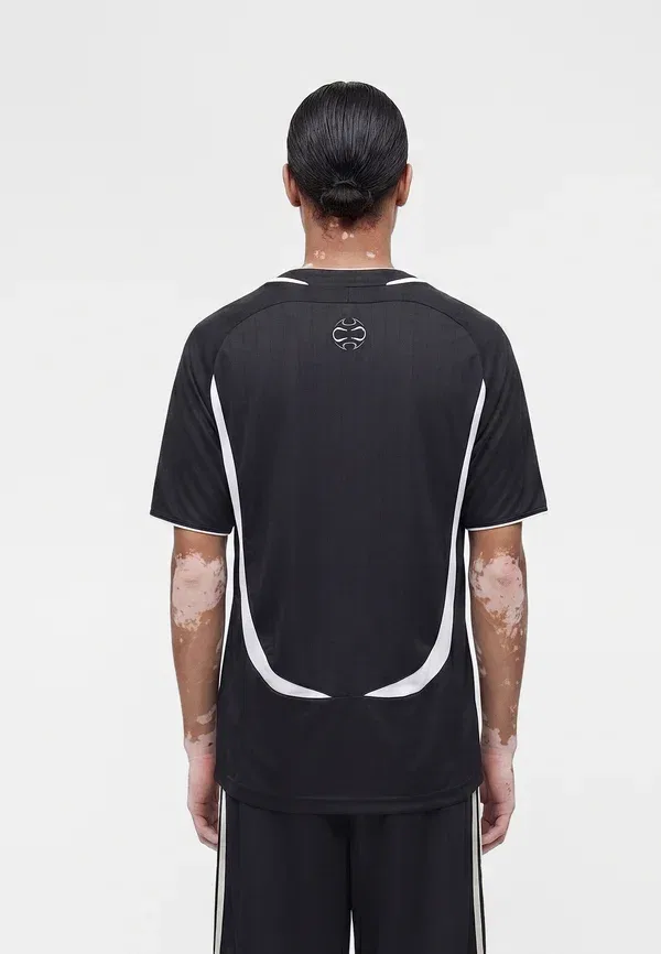 Футболка с принтом Adidas Originals Teamgeist tee print, черный/белый — фото 3