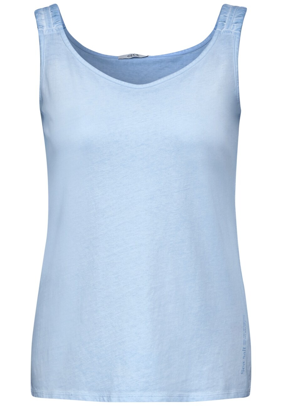 

Майка CECIL Top, светло-синий