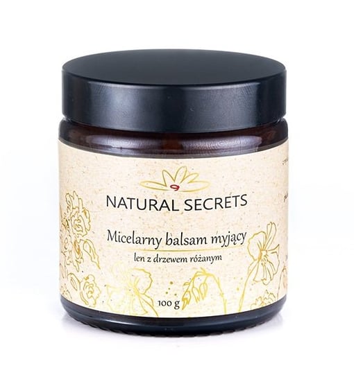 

Мицеллярный бальзам для очищения белья с розовым деревом, 100 г Natural Secrets