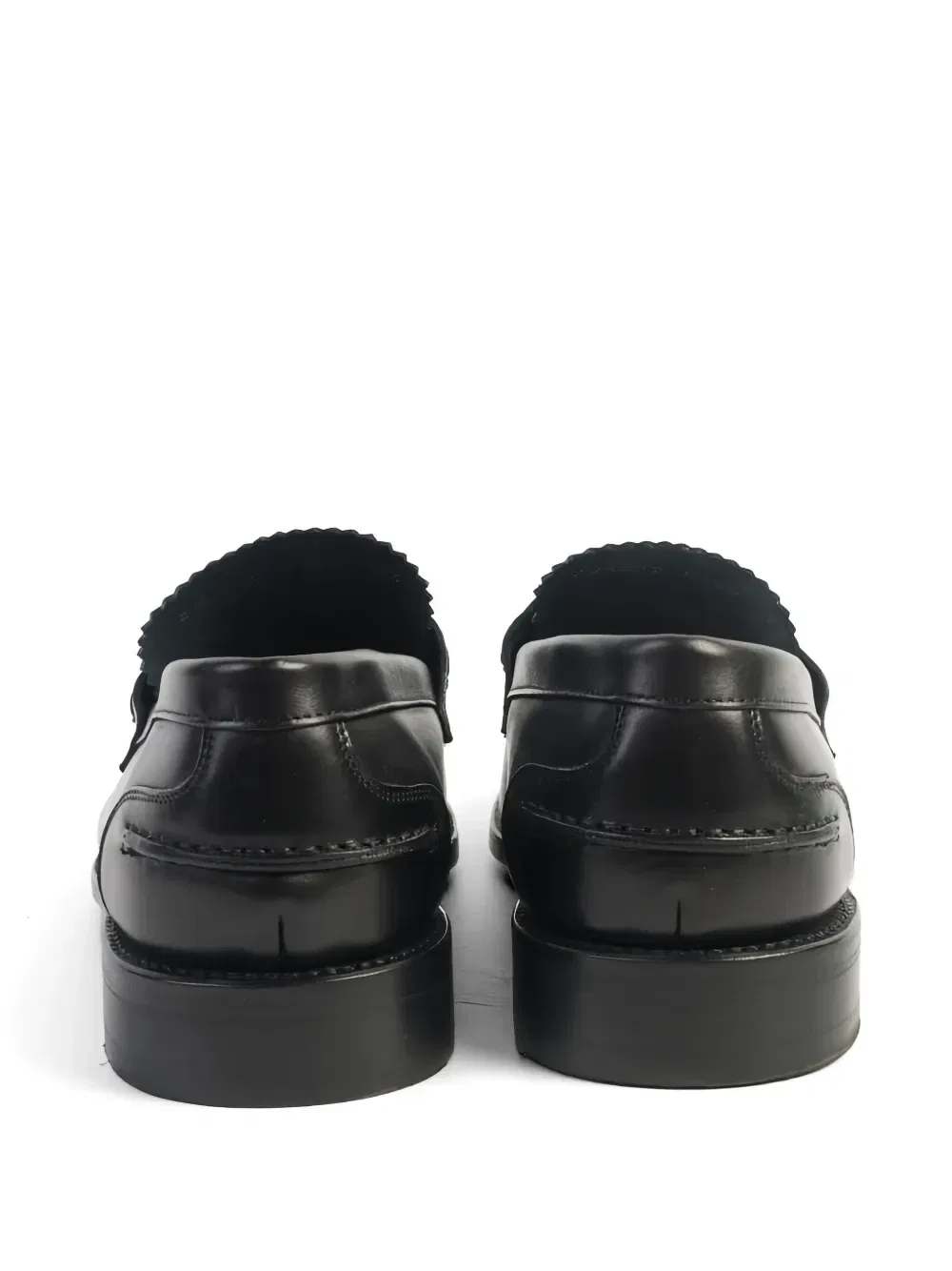 Пенни-лоферы с зубчатым краем Berwick Shoes, черный — фото 2