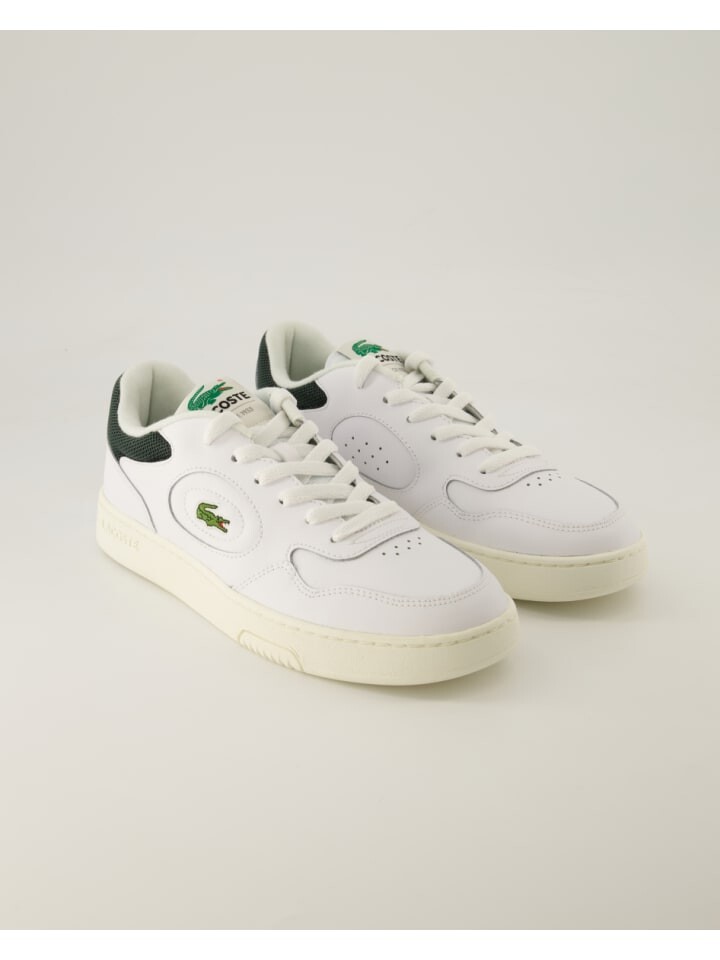 

Кроссовки на шнуровке Lacoste, белый