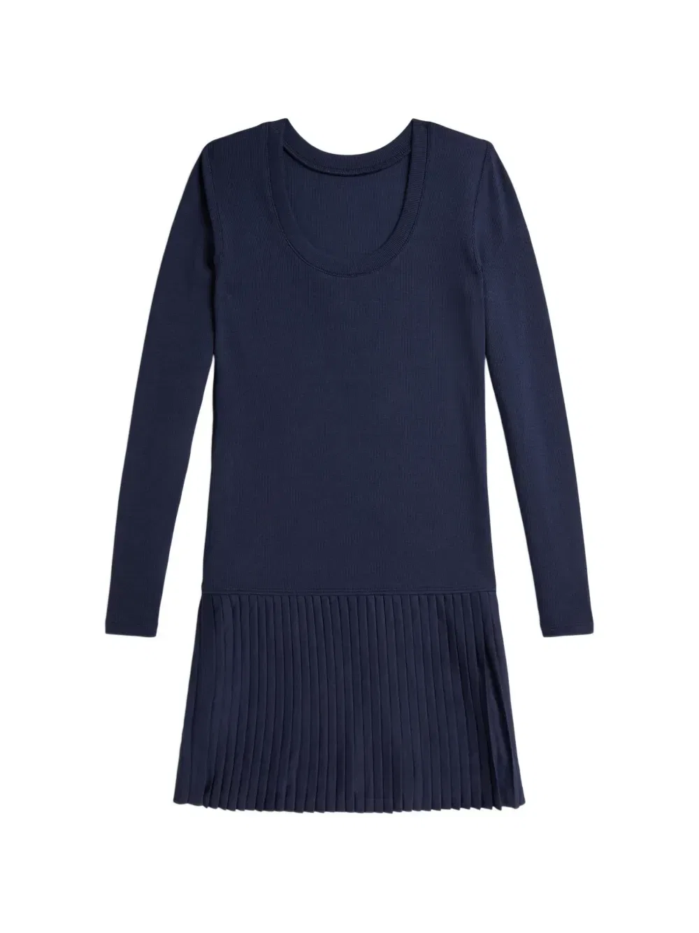 Платье с длинными рукавами Polo Ralph Lauren Kids, синий — фото 2