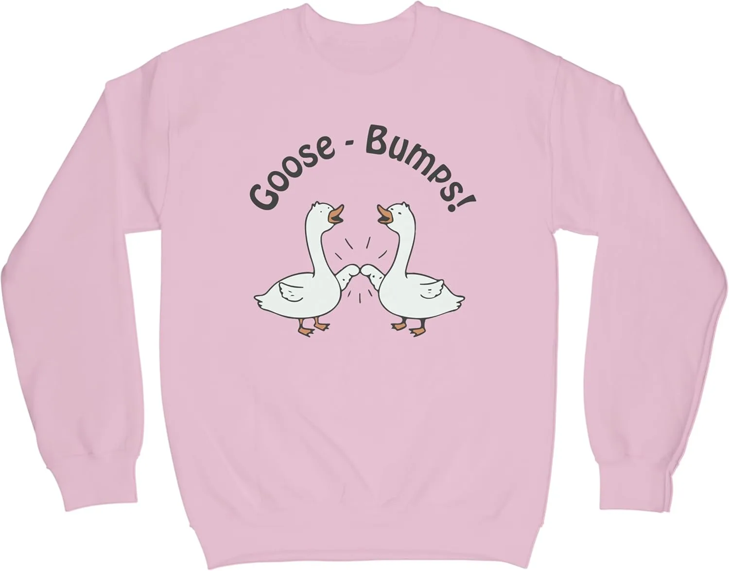 

LIBBY'S BENCHMARK27 DESIGNS свитшот Goose Bumps с юмором про гусей