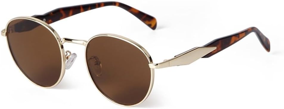 

Овальные солнцезащитные очки для женщин и мужчин, металлические, с защитой от УФ-излучения UV400, для занятий спортом на открытом воздухе, бега и езды на велосипеде Generic, C2