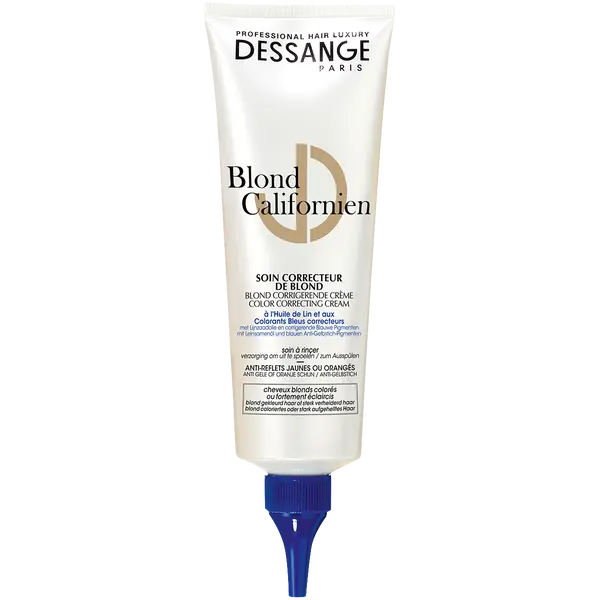 

Крем, корректирующий желтые и медные отблески, 125 мл Dessange Professional Hair Luxury Blond californien