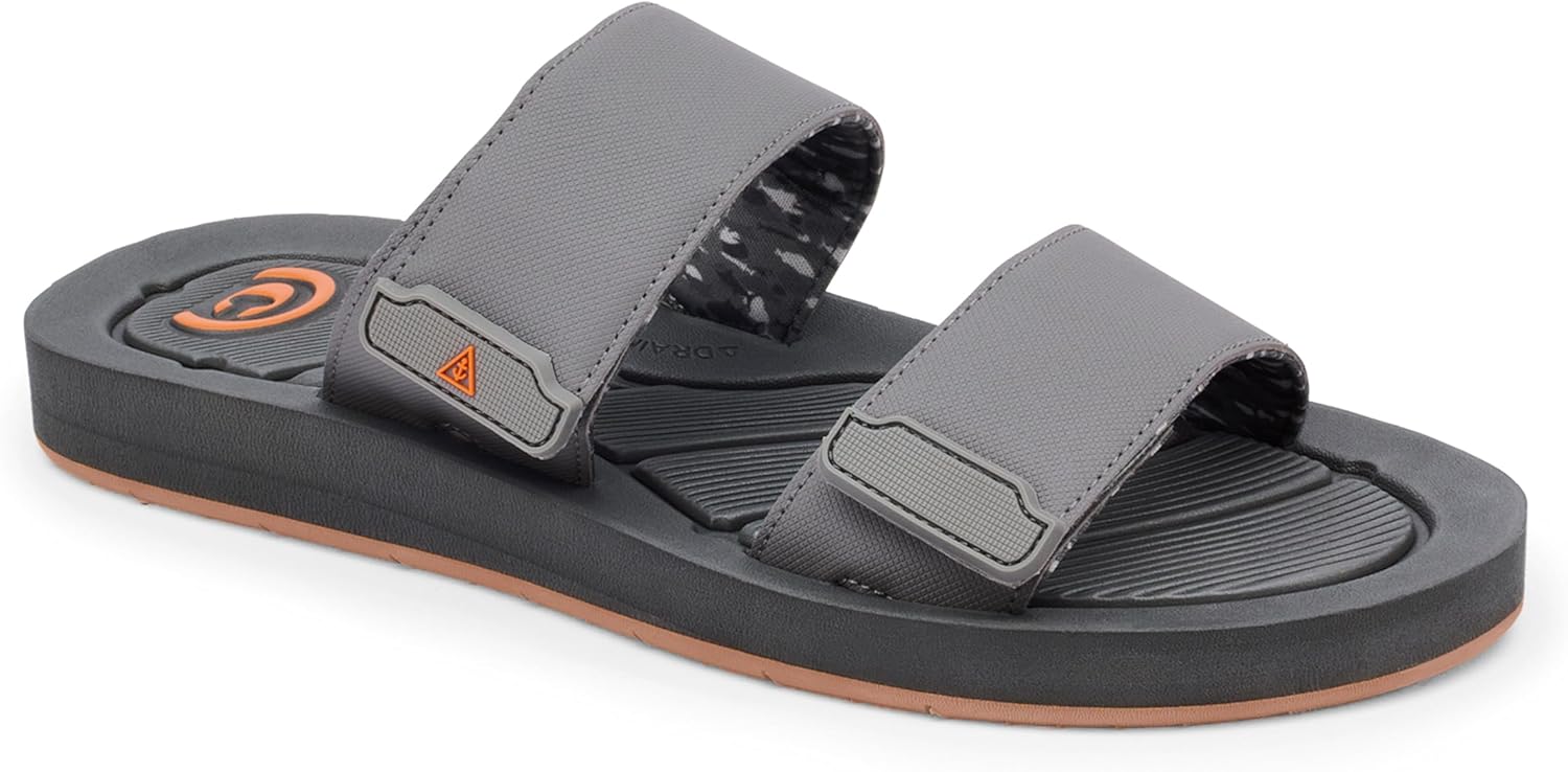 

Мужские сандалии Cobian Odyssey для водных процедур с регулируемыми ремешками и подошвой AquaTread, светло-серый