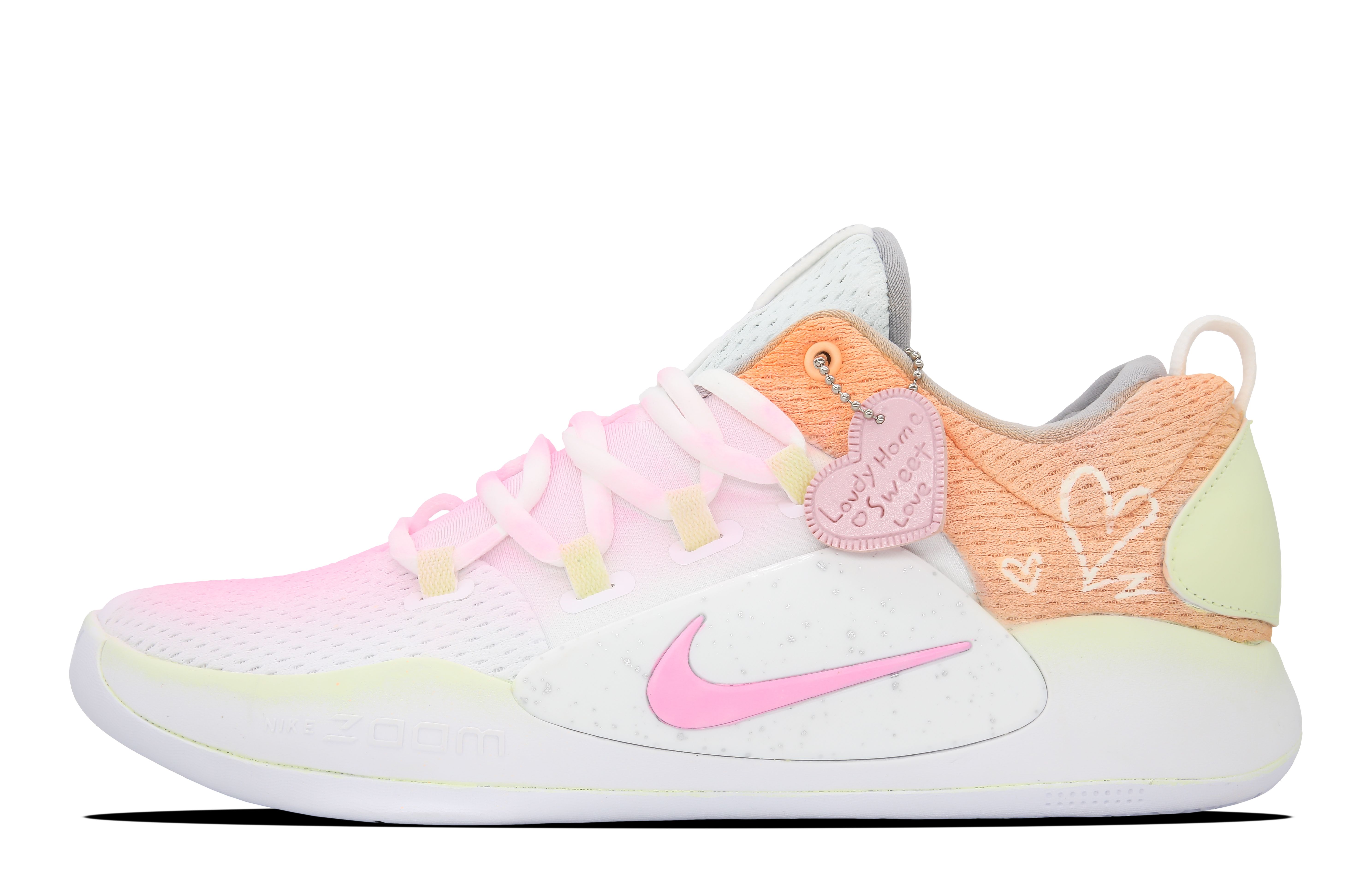 

Баскетбольные кроссовки Hyperdunk X Basketball Shoes Men Low-top Yellow/Pink Nike