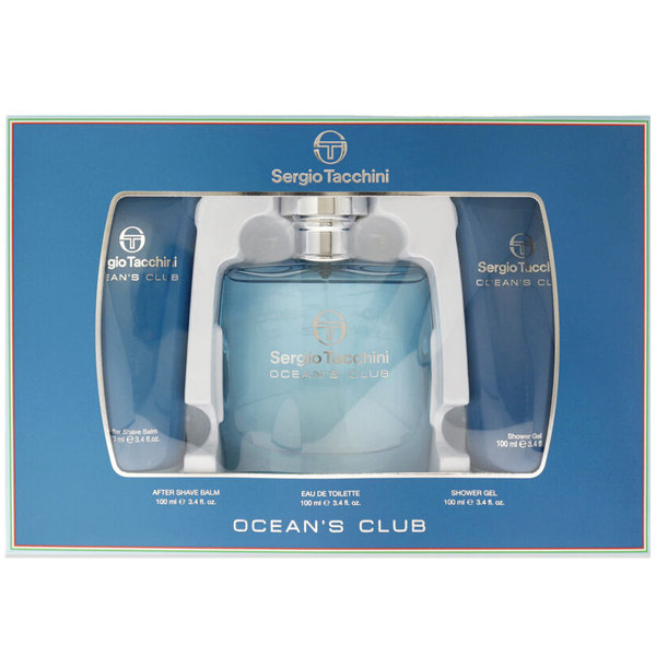 

Sergio Tacchini, Ocean's Club, Набор косметики, 3 шт