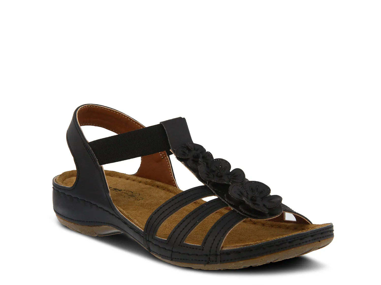 

Сандалии Adede Wedge Sandal Flexus By Spring Step, черный