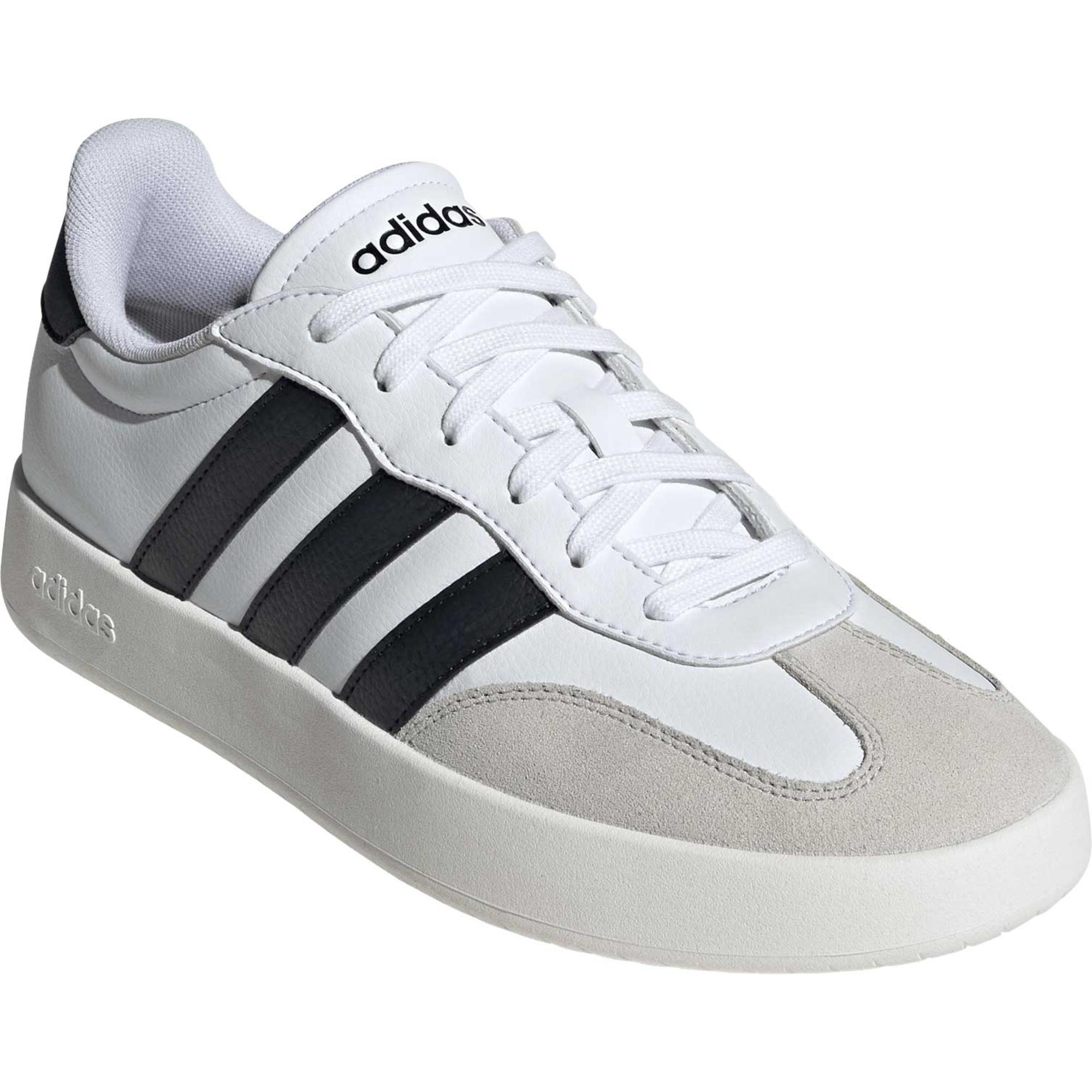 Мужские повседневные туфли Barreda Adidas, White/Black/Grey — фото 2