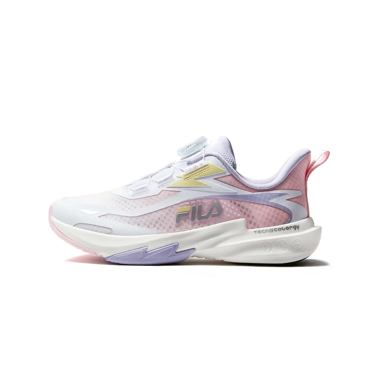 FILA KIDS Детские беговые кроссовки FILA PERFORMANCE FPF Slip Resistant Cushioning Breathable White/Crystal Fuchsia